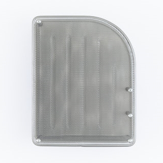 Tidningshållare i silver