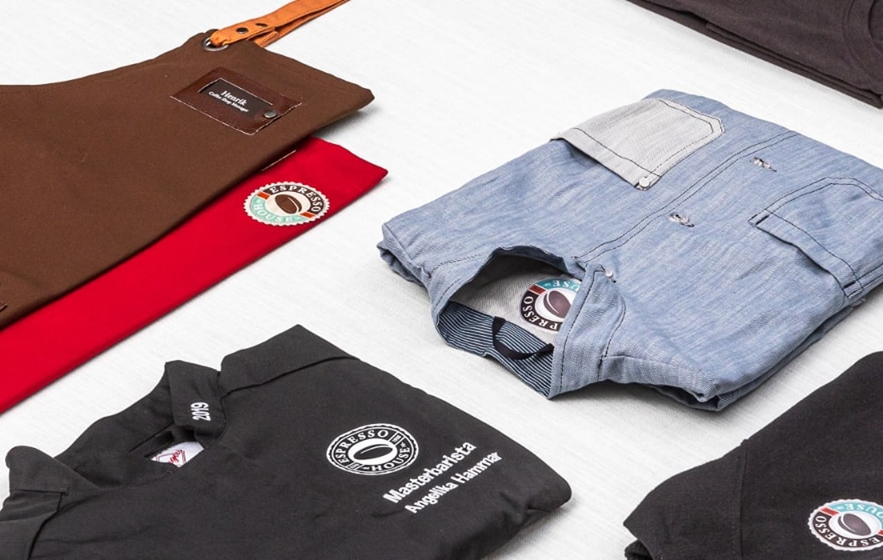 Profiltryckta kläder