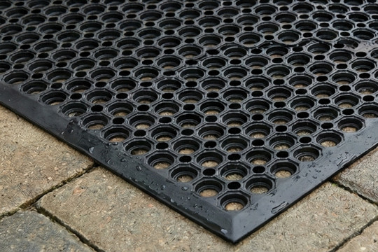 Entrématta Sanitop Gummimatta (Skrapmatta).