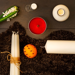 Candles, Lanterns & Table Lamps