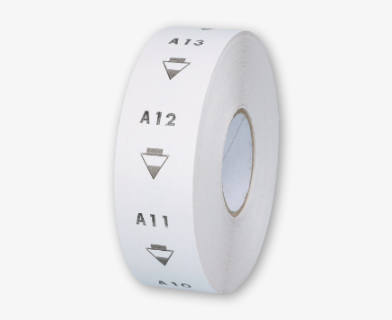 Vita könummerlappar