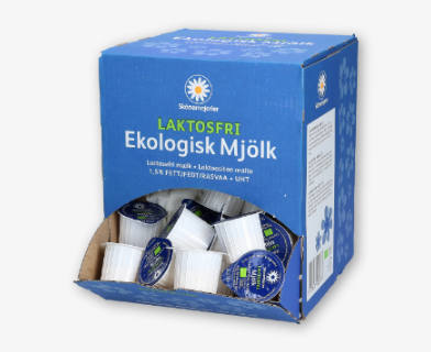 Ekologisk kaffemjölk i kapslar