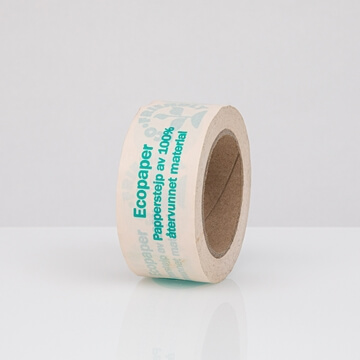 packtejp med tryck - Ecopaper