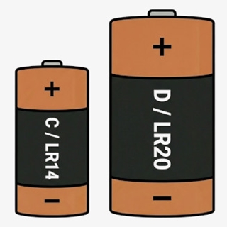 C- & D-batterier