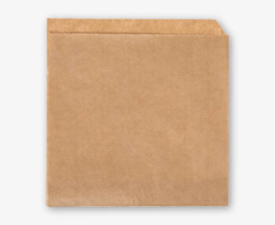 Brunt Hamburgerpapper