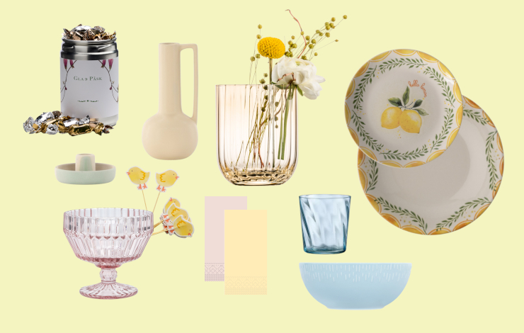 Påskdukning moodboard