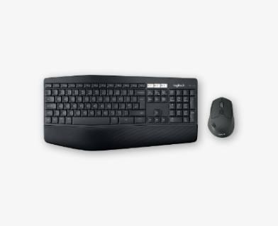 Svart Mus och tangentbord