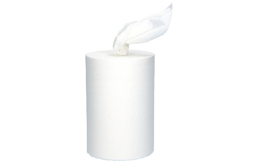 Centrummatade torkrullar