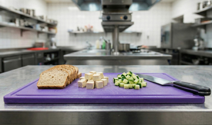 Lila skärbräda: Allergener