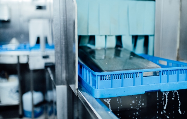 Professional dishservice.