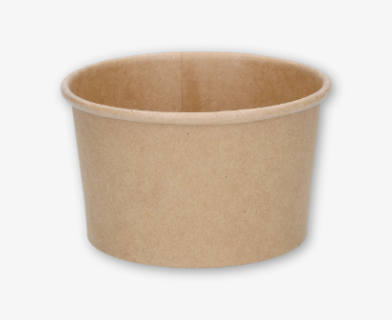 Dessertbägare i kraftpapper