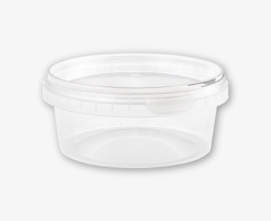 Transparent sillbägare med lock