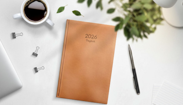 Almanacka Burde 1029 Dagbok Konstläder Inbunden 2026