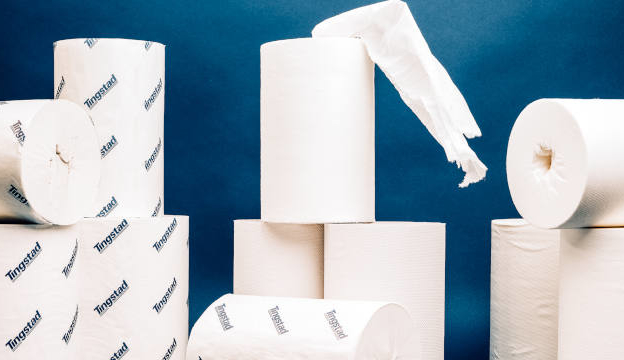 Torkpapper på rulle