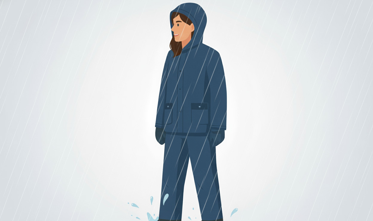 regnkläder Nivå 2 Mellannivå – bra allroundskydd