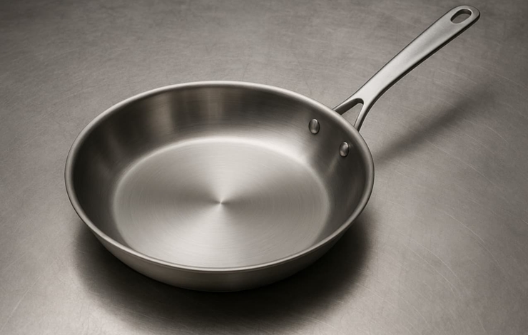 Rostfri stekpanna