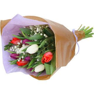 Vokspapir for blomsterinnpakning