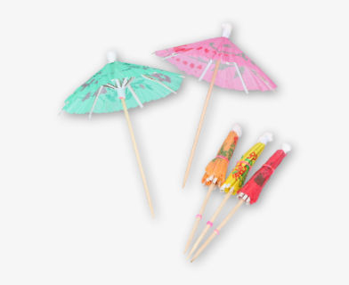 Färgglad palm för drinkar