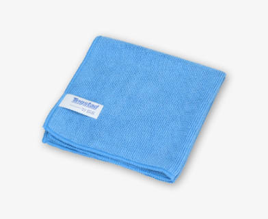 Mikrofiberduk i blått