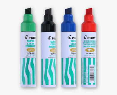 Märkpennor i olika färger