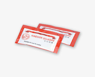 Sås i portionsförpackningar