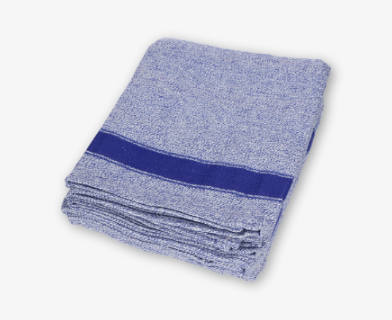 Blå kökshandduk