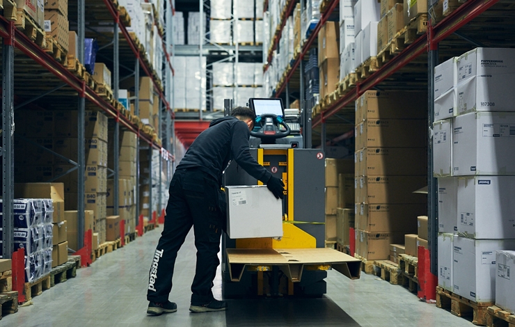 wellpappar på Tingstad lager