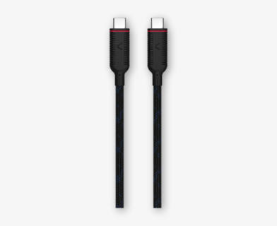 USB-C kabel med tygsladd